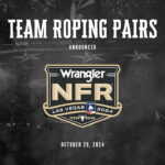 2024 Wrangler NFR Team Roping Pairs Announced